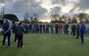 les instructions au départ à 8h15