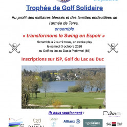 Notre trophée golf solidaire au golf du Lac au Duc 3 octobre